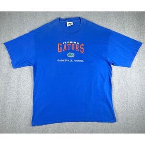 FLORIDA GATORS Vintage Lee Sport T Shirt 2XL XXL Blue Crewneck Cotton